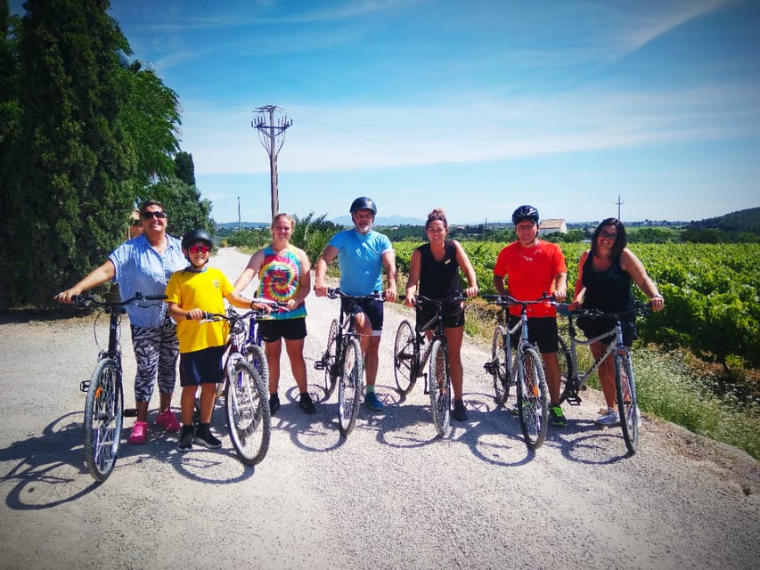 From Sitges: Cycling Tour with Winery visit and Tasting - A ninth-generation winery with a personal welcome