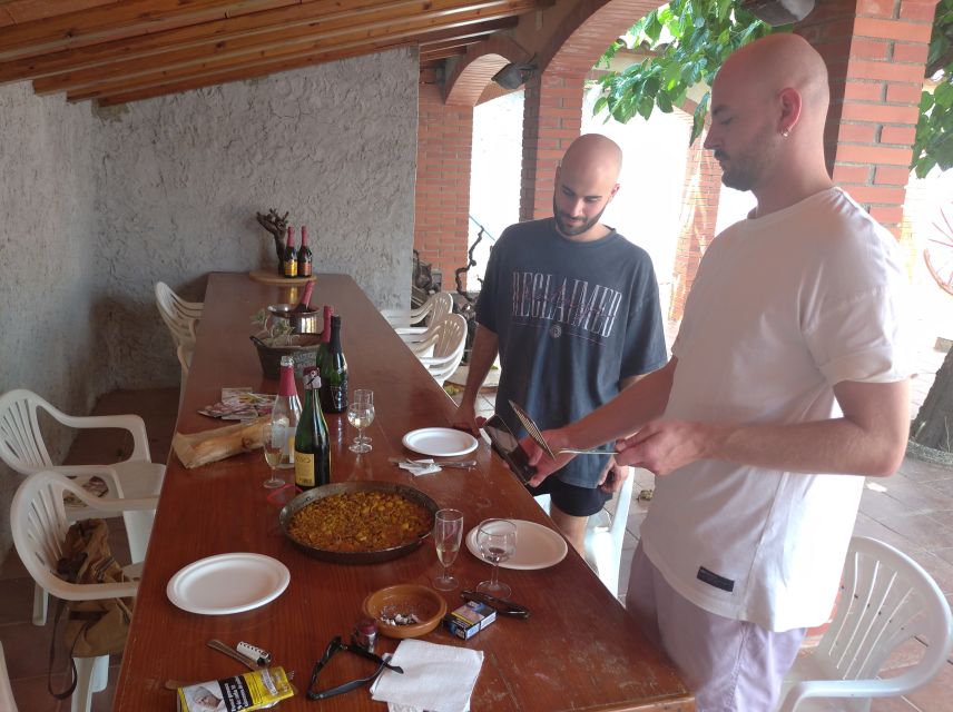 From Sitges: Paella Masterclass, Bike Ride and Winery Visit - Riding 15 kilometers through Catalan wine country