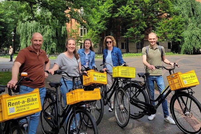 Full Bike Tour - the Old Town, Jewish Qtr & the Ghetto NEW BIKES - The Ghetto Heroes Square and Schindler’s factory