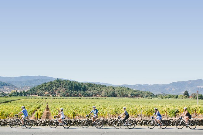Full-Day Napa Winery E-Bike Tour (with Picnic Lunch) - Riding through Napa beside active roads
