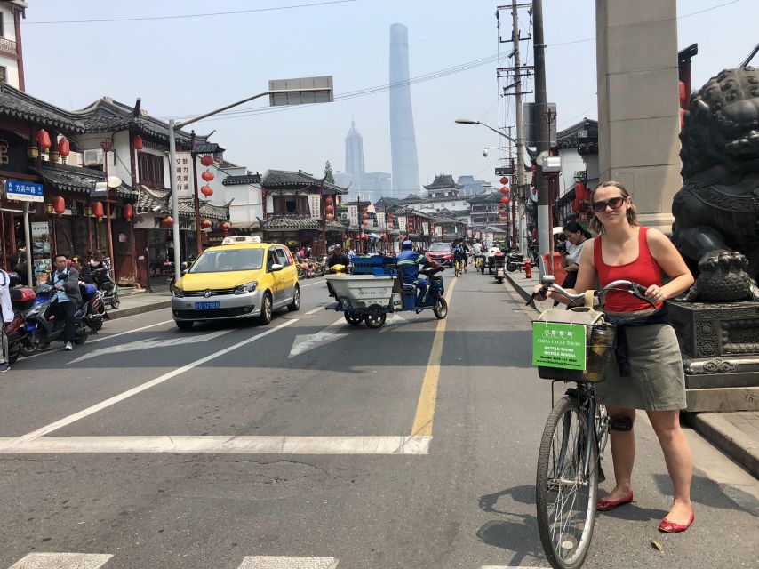 Full-Day Shanghai Classic Bike Tour - Will the tour reach Pudong?