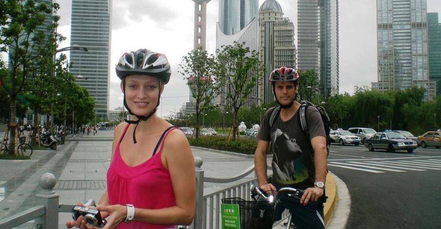Full-Day Shanghai Classic Bike Tour - Meeting the guide near South Shan Xi Road
