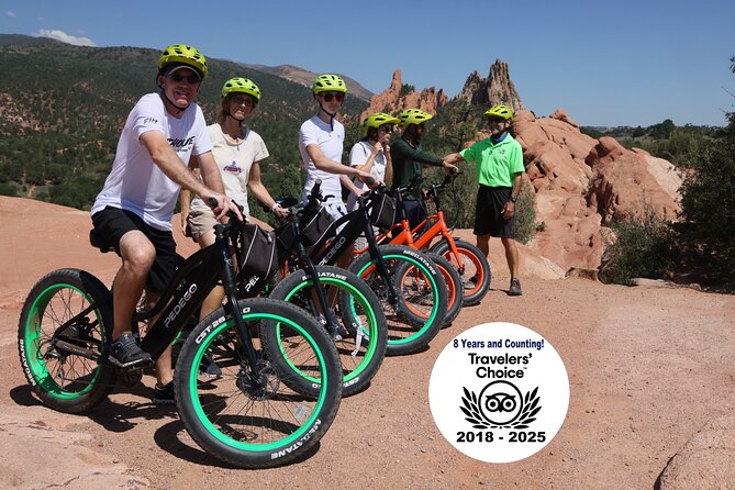 Garden of the Gods Original Electric e-Bike Tour - Why an e-bike works well at Garden of the Gods