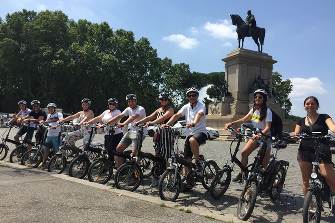 Gems of Rome: Small Group E-Bike Tour with Street Food stops - Palatine Hill and Circus Maximus from the road