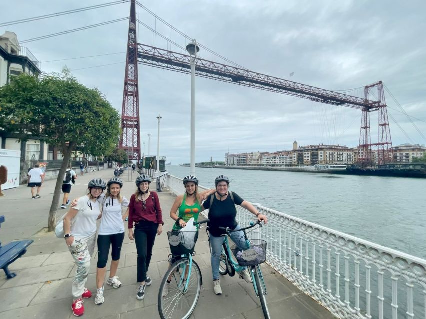 Getxo Seaside E-bike Tour: From Industrial Bilbao to the Sea - Crossing the Bizkaia Bridge