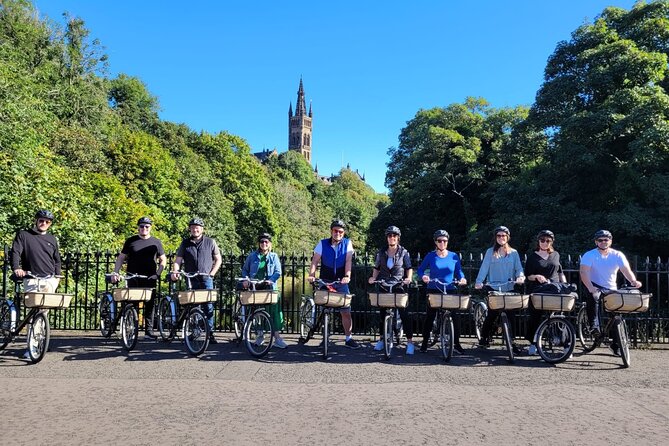 Glasgow Highlights Bike or Ebike Tour - Botanic Gardens, Kibble Palace, and a flexible schedule
