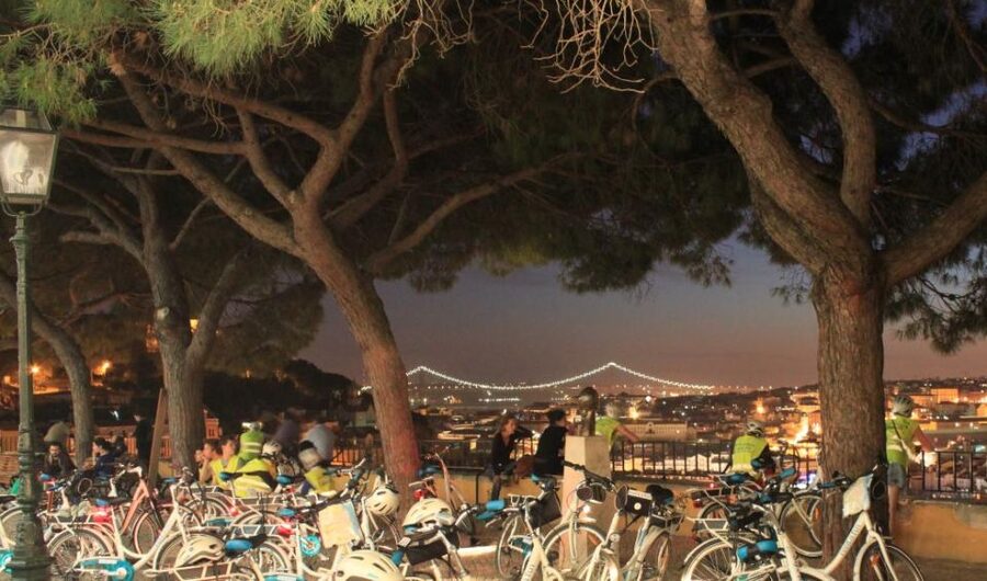 Go Lisbon by Night Electric Bike Tour - Starting at R. Jardim do Tabaco 2