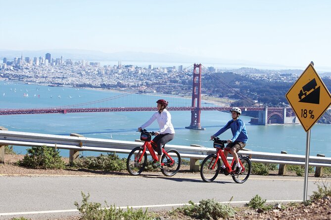 Golden Gate Bridge Guided Bicycle or E-Bike Tour from San Francisco to Sausalito - Fisherman’s Wharf to Fort Mason