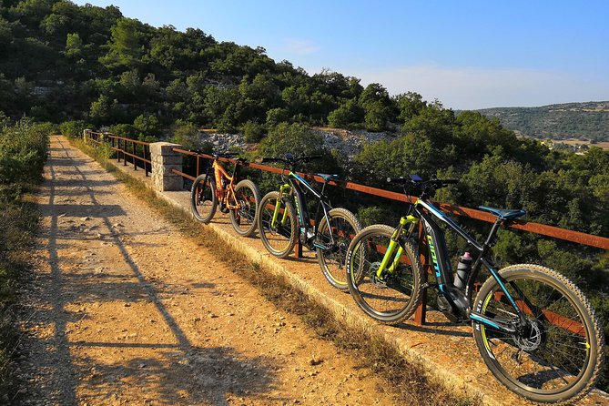 GPS tour with E-Bike on cycleroute of acqueduct Pugliese with wine tasting directly in vineyards - Locorotondo’s white streets and cummerse