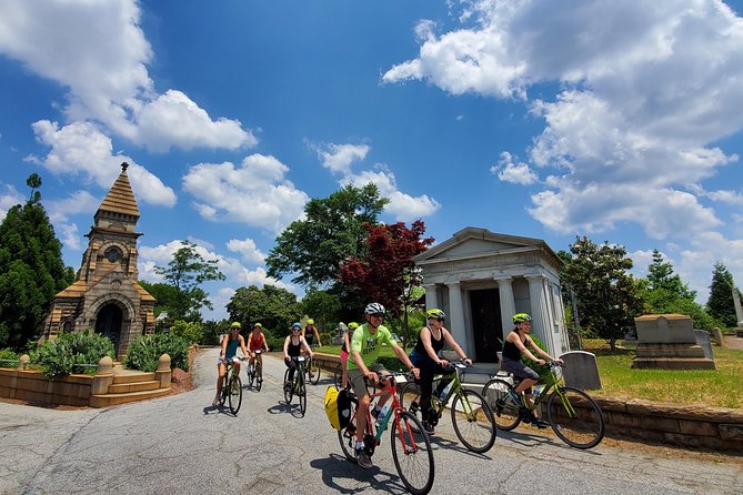 Guided Bike Tour in Atlanta with Snacks - Jackson Street Bridge and the famous skyline view