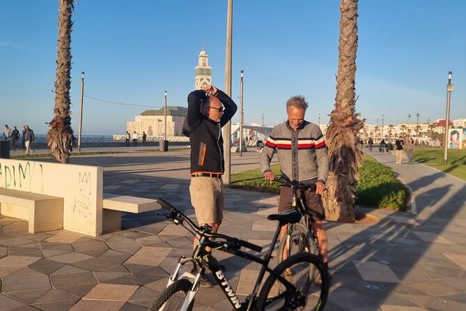 Guided Cycling Adventure in Casablanca with Licensed Tour Guide - Marché Central brings the ride down to street level