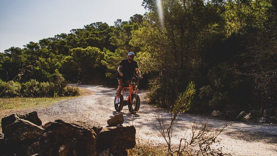 Guided E-Bike Tour Ibiza - Puig de Missa and Santa Eulalia’s old character