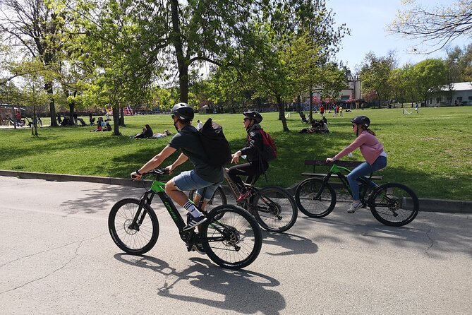 Guided E-bike Tour in Bologna with aperitif - Starting beside the Reno and leaving the city behind