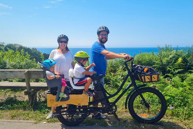 Guided Electric Bike Rides on the Basque Coast - Bidart’s square, church, and pelota court