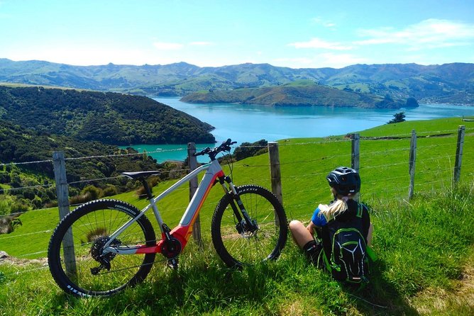 Guided Electric Mountain Bike & Sea Kayak Tour in Akaroa - 11:30 a.m. to 2 p.m. in the sea kayak
