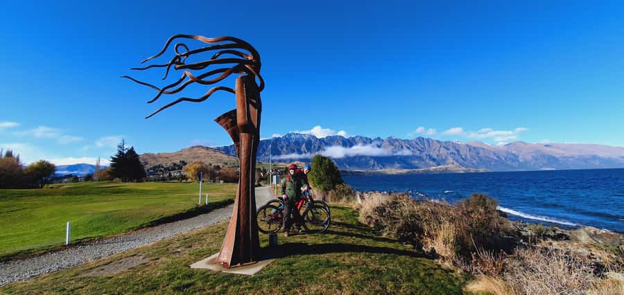 Guided Scenic E-bike Tour - Ride to the Lake - Following Two Rivers on a Quieter Queenstown Route
