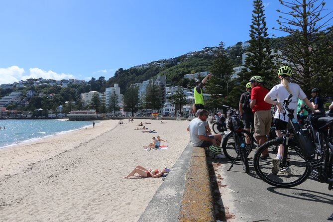 Guided Wellington Tour by Electric Bike - Hataitai Beach and the café break