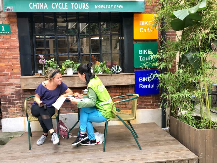 Half-Day Old Shanghai Small Group Bike Tour (Day & Night) - Old Shanghai on Shanghai Old Street