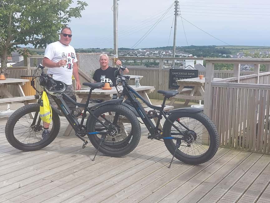 Hayle: 4-Hours Fat-Tyre E-Bike Hire - Key points to know before booking