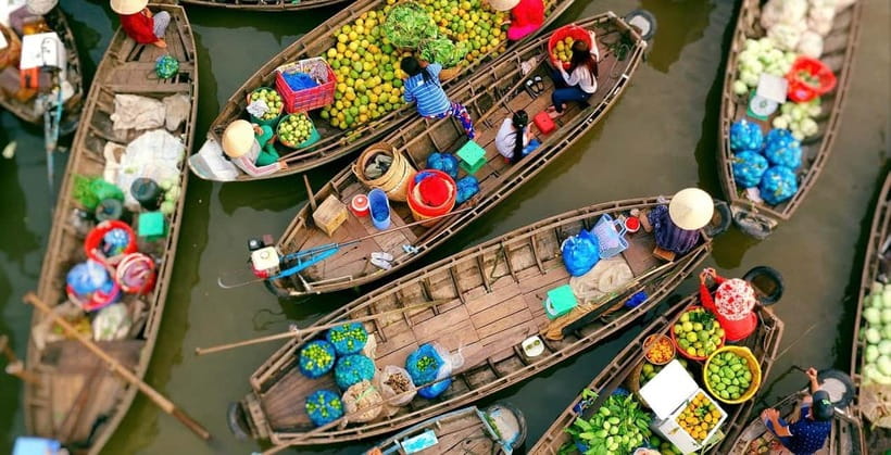 HCM: 2-Day Mekong Floating Market with Cooking & Bike Ride - A historic house and a hands-on pancake class