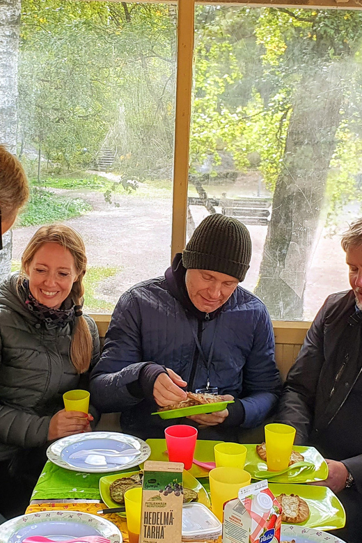 Helsinki: Bike or E-Bike Tour, BBQ, Sauna, Parks, and Forest - A Finnish BBQ with veg-makkara
