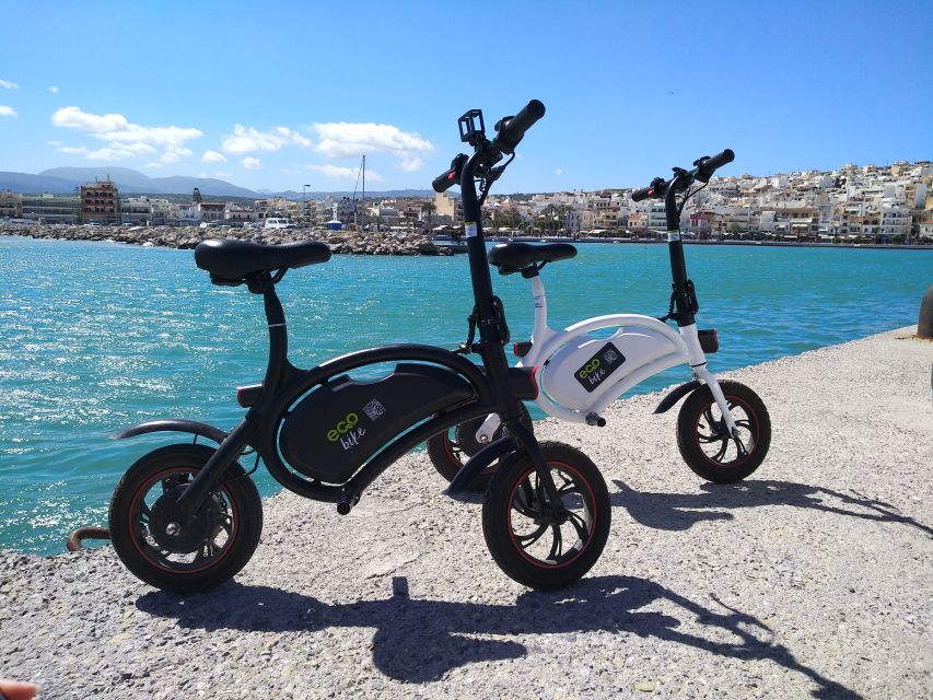 Heraklion: Ecobike Tour with Food tasting - Agios Minas Cathedral leads into the feast
