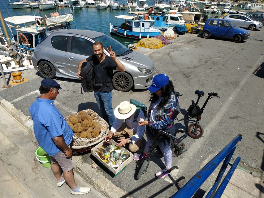 Heraklion: Ecobike Tour with Wine Tasting - Agios Minas Cathedral and the main tasting period