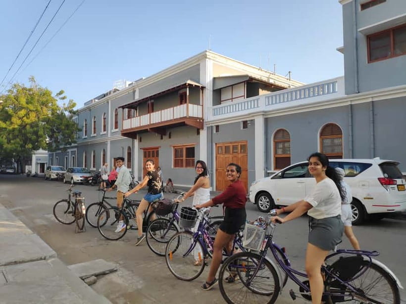 Heritage Bike tour of Pondicherry - Starting at Pondicherry Beach Escapes