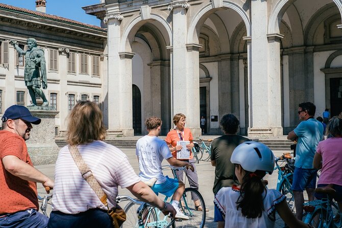 Highlights and hidden gems of Milan Bike Tour - Sforza Castle and the courtyards of power
