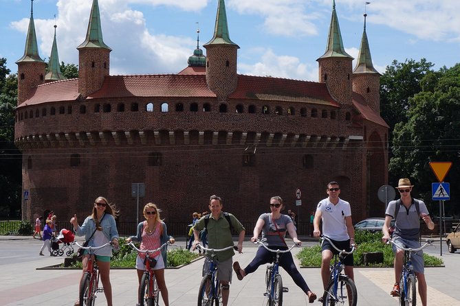 Highlights of Krakow Bike Tour - Small group - University streets, St. Anne’s, and Collegium Maius