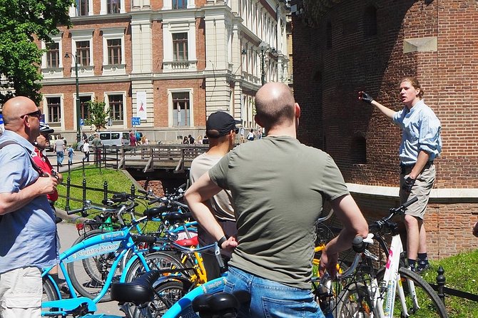 Highlights of Krakow Bike Tour - Small group - Kazimierz, Szeroka Street, and the Old Synagogue