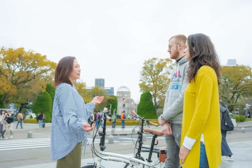 Hiroshima: Peace Cycling Tour with Local Guide - Meeting point and timing