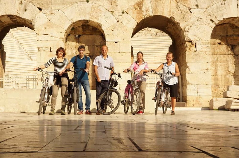 Historic Athens: Small Group Electric Bike Tour - Why an electric bike works well in central Athens