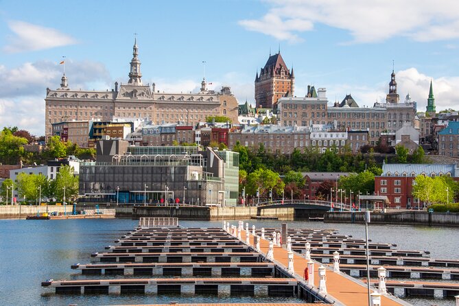 Historical Lower Town & Neighborhoods Bike Tour - The Old Port and views over the St. Lawrence