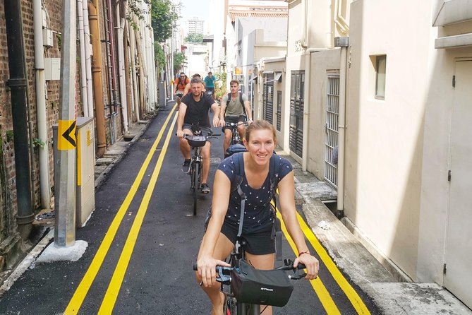 Historical Singapore Bike Tour on Full-Sized Bicycles - Marina Bay, the Flyer, and the Formula 1 circuit