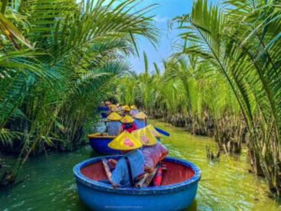 Hoi An: Countryside by Cycling, Buffalo Riding & Do Farming - Cooking banh xeo and eating a local meal