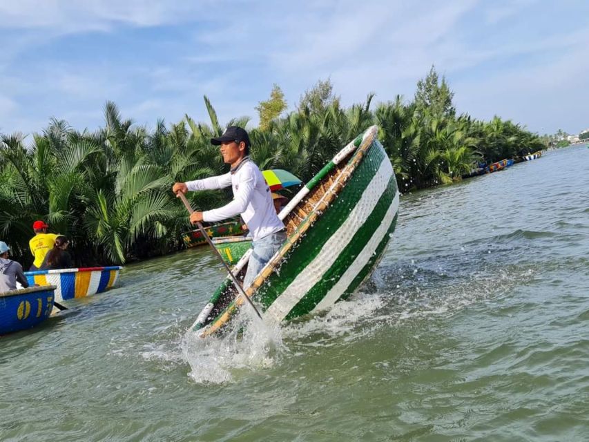Hoi An: Private Villages Biking Tour with Meal - Cam Thanh fishing village and the coconut boat ride