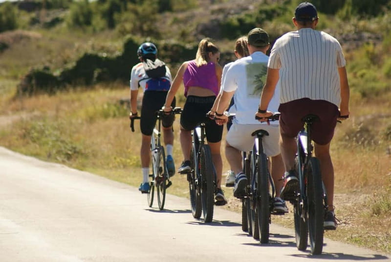 Hvar Island E-Bike Tour with Wine Tasting and Starters - Returning by bike and seeing more from above