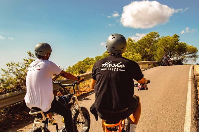 Ibiza: E-Bike self-guided rental adventure - Santa Eulalia and the Old River Bridge