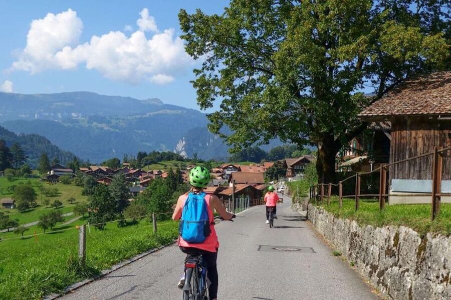 Interlaken: 72 Waterfalls Valley & Lauterbrunnen E-Bike Tour - The thunder of Trümmelbach Falls inside the mountain
