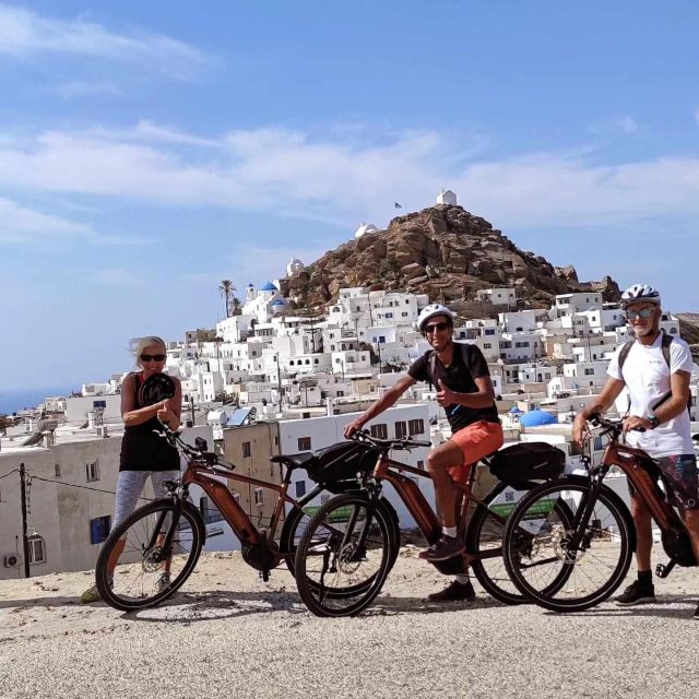 Ios E-Bike tours - Choosing between the three routes