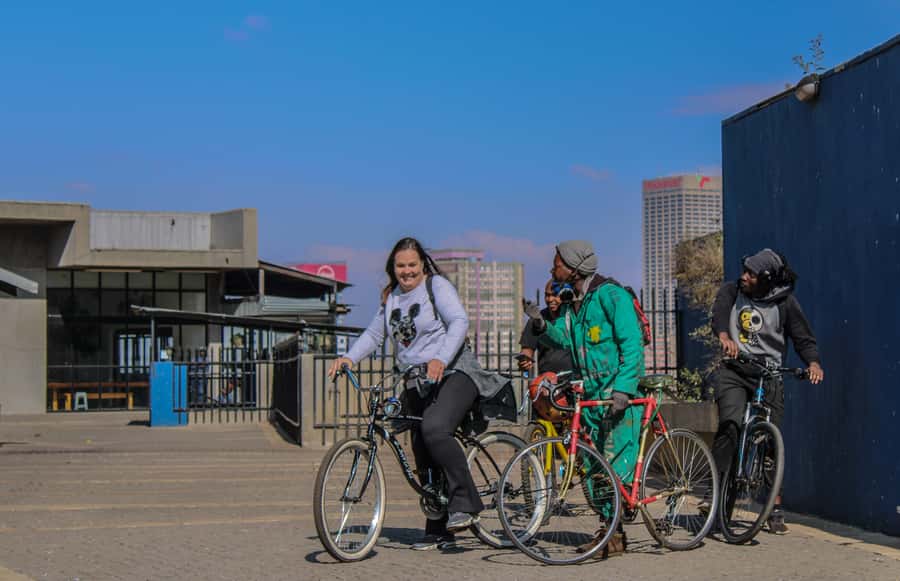 Johannesburg: Inner City Guided Cycling Tour - Maboneng: Artists and a Newer City Identity