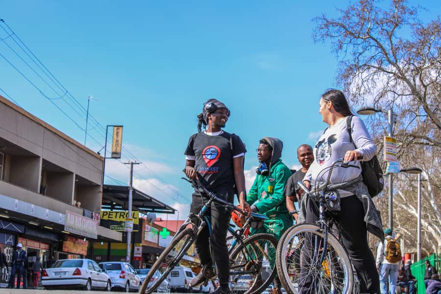 Johannesburg: Inner City Guided Cycling Tour - Braamfontein: Murals, Youth Culture, and the First Look at the City