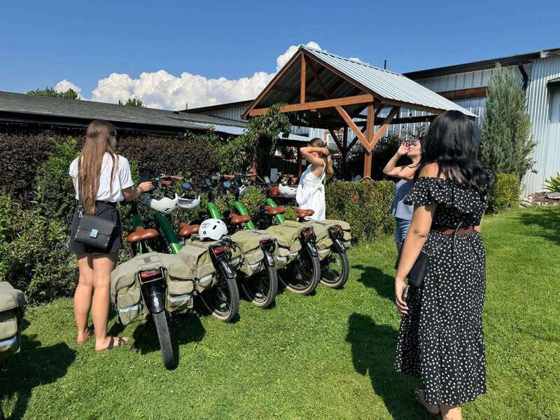 Kelowna: Wine Tasting by E-bike, Smartphone Guide & Lunch - Hidden Vines Family Estate Winery