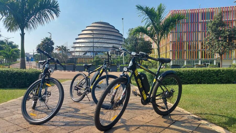 Kigali E-Bike City Tour with Breakfast - Nyarutarama Golf Lake and the city views