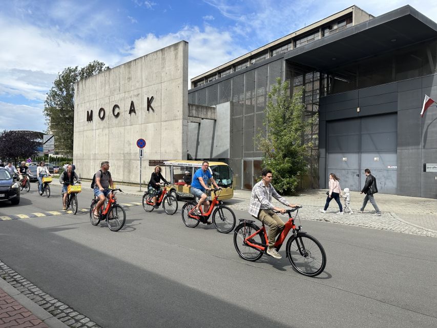 Krakow: 3-Hour Small Group Tour on E-Bike - The former ghetto and Schindler’s Factory