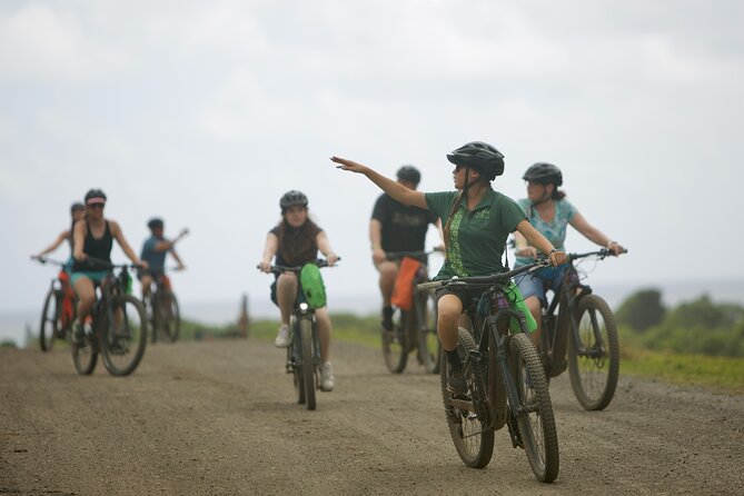 Kualoa Ranch: Novice E-Bike - Four or Five Stops With the Guide
