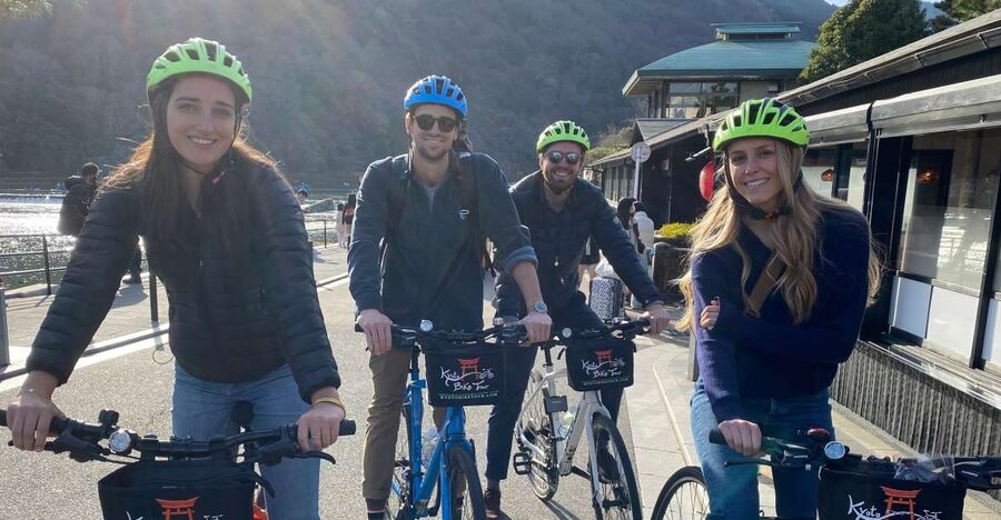 Kyoto: Afternoon Bamboo Forest and Monkey Park Bike Tour - Starting at Saga-Arashiyama Station