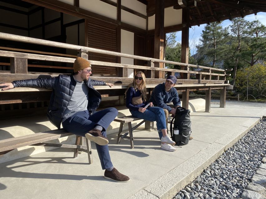 Kyoto: Afternoon Bamboo Forest and Monkey Park Bike Tour - The uphill path to Iwatayama Monkey Park