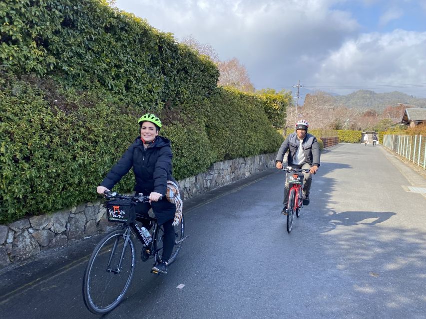 Kyoto: Afternoon Bamboo Forest and Monkey Park Bike Tour - Togetsukyo Bridge and the final ride